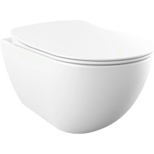 Унитаз биде Creavit Free FE320-00MB00E-0000 подвесной Белый матовый без сиденья