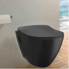 Унитаз биде Creavit Terra TP325-00SM00E-0000 подвесной Черный матовый без сиденья