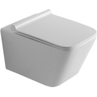 Унитаз Creto Logan L2 1002-001-L2W подвесной Белый с сиденьем Микролифт