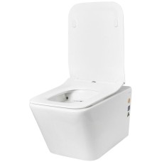 Унитаз Creto Logan L2 1002-001-L2W подвесной Белый с сиденьем Микролифт