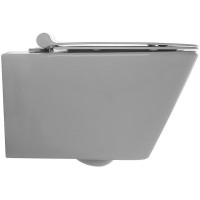 Унитаз Creto Logan L2 1002-001-L2W подвесной Белый с сиденьем Микролифт