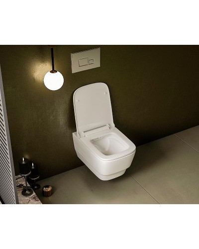 Унитаз биде Boheme Bello 971-2-MW подвесной Белый матовый без сиденья