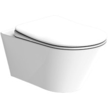Унитаз Boheme Avva 972-W подвесной Белый глянец без сиденья