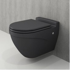 Унитаз Bocchi Taormina Arch 1012-020-0129 подвесной Антрацит матовый без сиденья