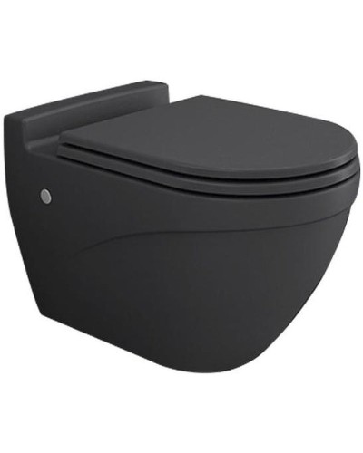 Унитаз Bocchi Taormina Arch 1012-020-0129 подвесной Антрацит матовый без сиденья