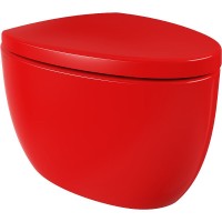 Унитаз Bocchi Etna 1116-019-0129 подвесной Красный глянцевый без сиденья