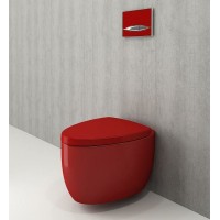Унитаз Bocchi Etna 1116-019-0129 подвесной Красный глянцевый без сиденья