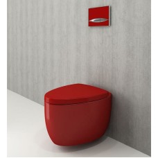 Унитаз Bocchi Etna 1116-019-0129 подвесной Красный глянцевый без сиденья
