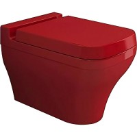 Унитаз Bocchi Scala 1080-019-0129 подвесной Красный глянцевый без сиденья