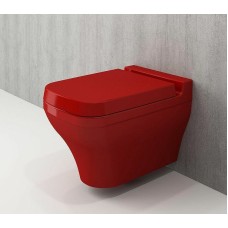 Унитаз Bocchi Scala 1080-019-0129 подвесной Красный глянцевый без сиденья