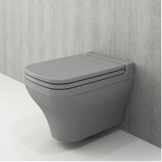 Унитаз Bocchi Scala 1080-006-0129 подвесной Серый матовый без сиденья