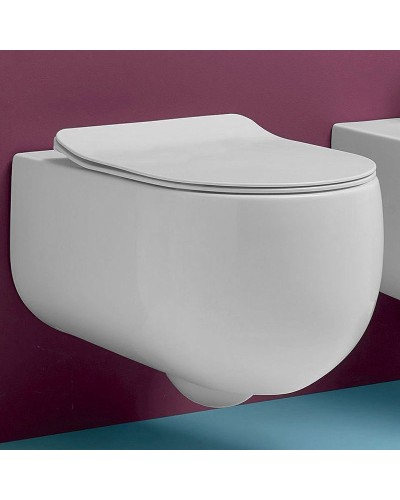Унитаз Kerasan Flo 311130 подвесной Белый матовый без сиденья