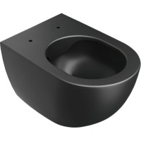 Унитаз Ravak Uni Chrome RimOff X01794 подвесной Черный без сиденья