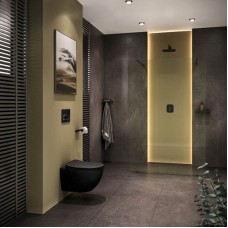 Унитаз Ravak Uni Chrome RimOff X01794 подвесной Черный без сиденья