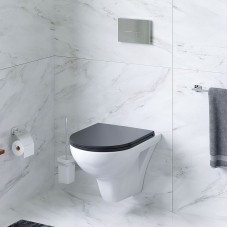 Унитаз AM.PM Gem C901700SCmb подвесной с сиденьем Микролифт