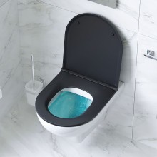 Унитаз AM.PM Gem C901700SCmb подвесной с сиденьем Микролифт