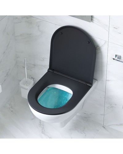 Унитаз AM.PM Gem C901700SCmb подвесной с сиденьем Микролифт