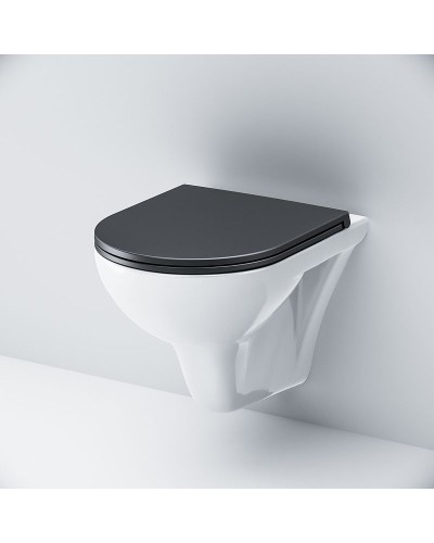 Унитаз AM.PM Gem C901700SCmb подвесной с сиденьем Микролифт