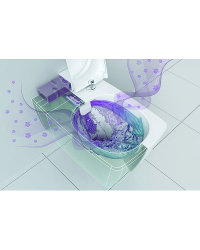 Унитаз Vitra Metropole 7672B003-1686 подвесной без сиденья