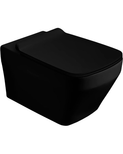 Унитаз Simas Baden Baden BB18neromatt подвесной Черный матовый без сиденья