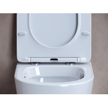 Унитаз Ceramica Nova Balearica CN6000 подвесной Белый с сиденьем Микролифт