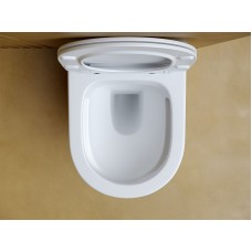 Унитаз Ceramica Nova Balearica CN6000MW подвесной Белый матовый с сиденьем Микролифт