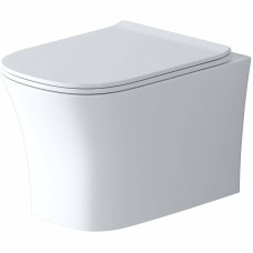 Унитаз Grossman Style GR-4474S подвесной Белый глянец с сиденьем Микролифт