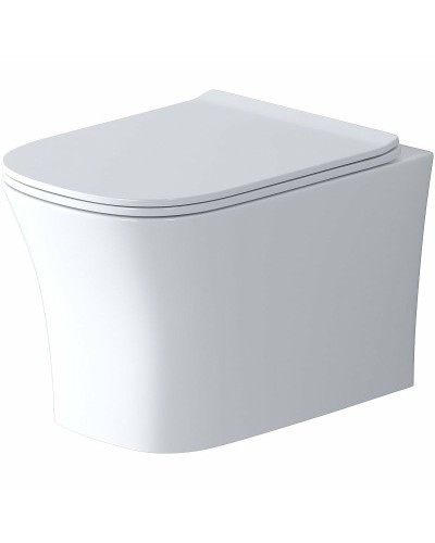 Унитаз Grossman Style GR-4474S подвесной Белый глянец с сиденьем Микролифт