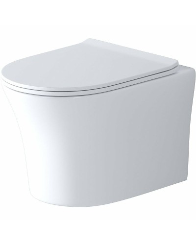 Унитаз Grossman Style GR-4475S подвесной Белый глянец с сиденьем Микролифт