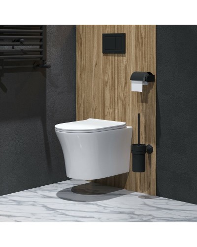 Унитаз Grossman Style GR-4475S подвесной Белый глянец с сиденьем Микролифт