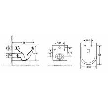 Унитаз Grossman GR-4455OLMS подвесной Зеленый матовый с сиденьем Микролифт