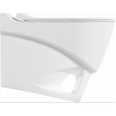 Подвесной безободковый унитаз с функцией биде с сиденьем микролифт Bien Organic OGKA052N1VP1W3000