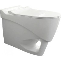 Подвесной безободковый унитаз с функцией биде с сиденьем микролифт Bien Organic OGKA052N1VP1W3000