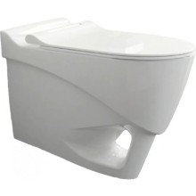 Подвесной безободковый унитаз с функцией биде с сиденьем микролифт Bien Organic OGKA052N1VP1W3000