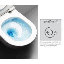 Унитаз GSI Pura 55/F 881511 белый