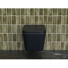 Унитаз Ceramica Nova Metric CN3007MB подвесной Черный матовый с сиденьем Микролифт