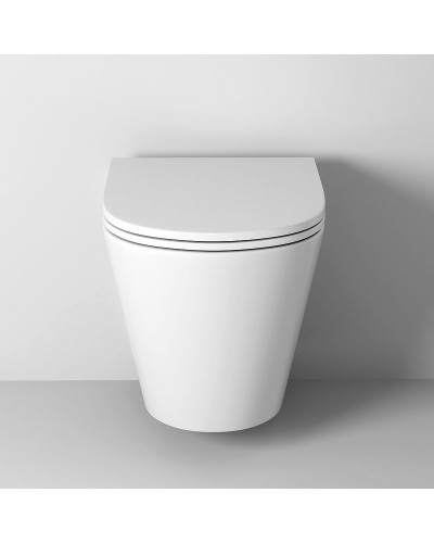 Унитаз Grossman GR-4478SQ подвесной Белый с сиденьем Микролифт