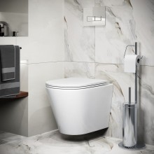 Унитаз Grossman GR-4478SQ подвесной Белый с сиденьем Микролифт