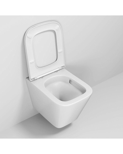 Унитаз Grossman GR-4479SQ подвесной Белый с сиденьем Микролифт