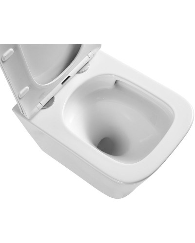 Унитаз Grossman GR-4479SQ подвесной Белый с сиденьем Микролифт