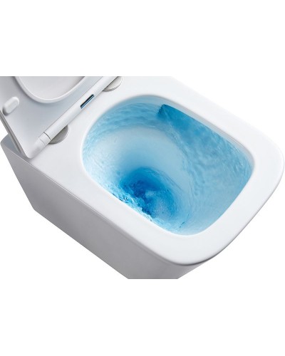 Унитаз Grossman GR-4479SQ подвесной Белый с сиденьем Микролифт