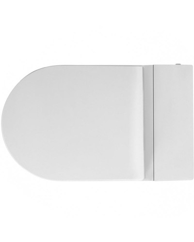 Унитаз Abber Bequem AC1106P подвесной с сиденьем Микролифт