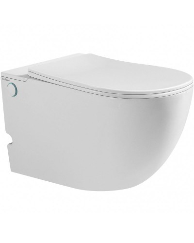 Унитаз Abber Bequem AC1105P подвесной с сиденьем Микролифт