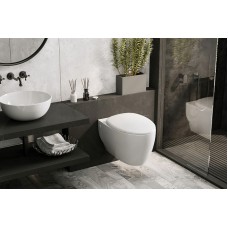 Унитаз Abber Bequem AC1107P подвесной с сиденьем Микролифт