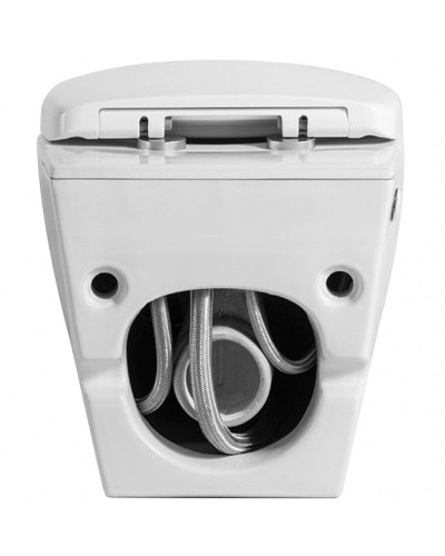 Унитаз Abber Bequem AC1107P подвесной с сиденьем Микролифт