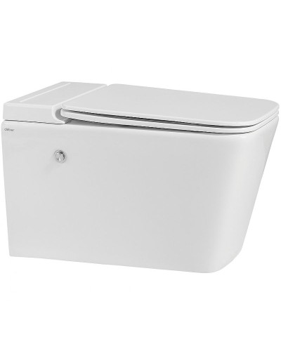 Унитаз Abber Rechteck AC1202P подвесной с сиденьем Микролифт