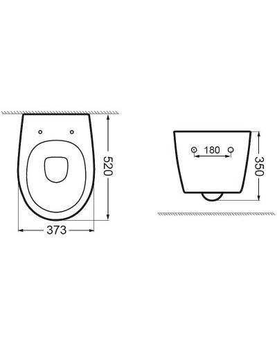 Унитаз Aquanet ZV-1 303977 подвесной с сиденьем Микролифт