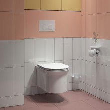 Унитаз Iddis Sena SENRDSEi25 подвесной с сиденьем Микролифт