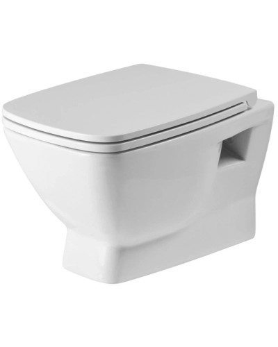 Подвесной безободковый унитаз с сиденьем микролифт Santek Нео 1.WH30.2.411