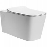 Унитаз Cerutti SPA Maiella Aria MW CT9164 подвесной Белый матовый с сиденьем Микролифт